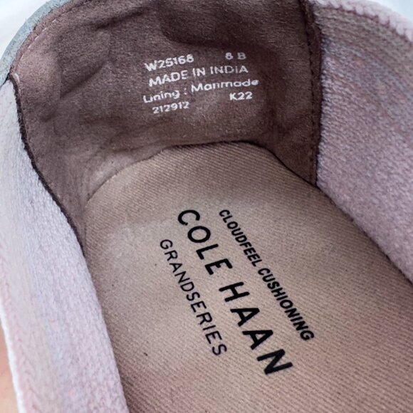 Cole Haan Cloudfeel Stretch Knit Slip On Espadrille Loafers Womens 8 B - Picture 7 of 8